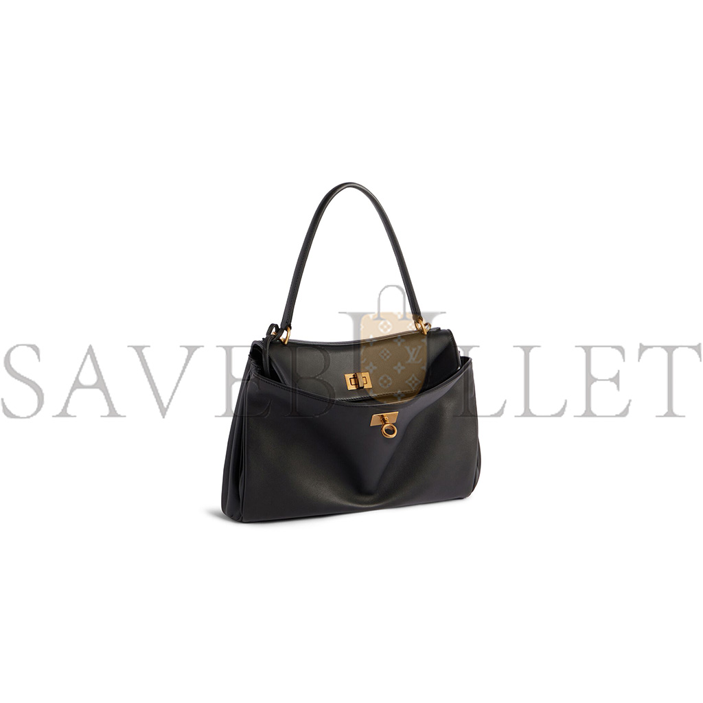 Ba*len*cia*ga rodeo small tote gold hardware (28.9*20*9.9cm)